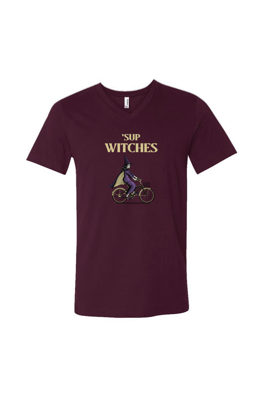 "'Sup Witches" Unisex V-Neck
